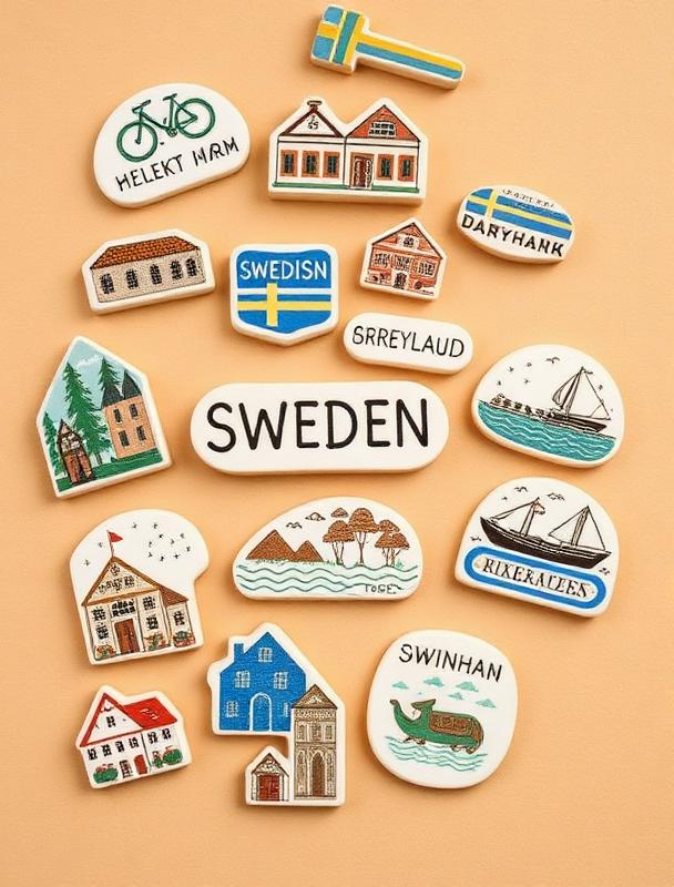 Magneter med svenska städer